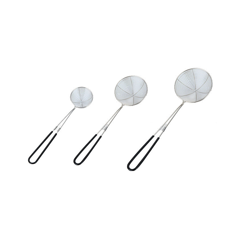 不锈钢小漏勺 线漏不锈钢捞篱家用油炸捞薯条奶茶店小捞勺