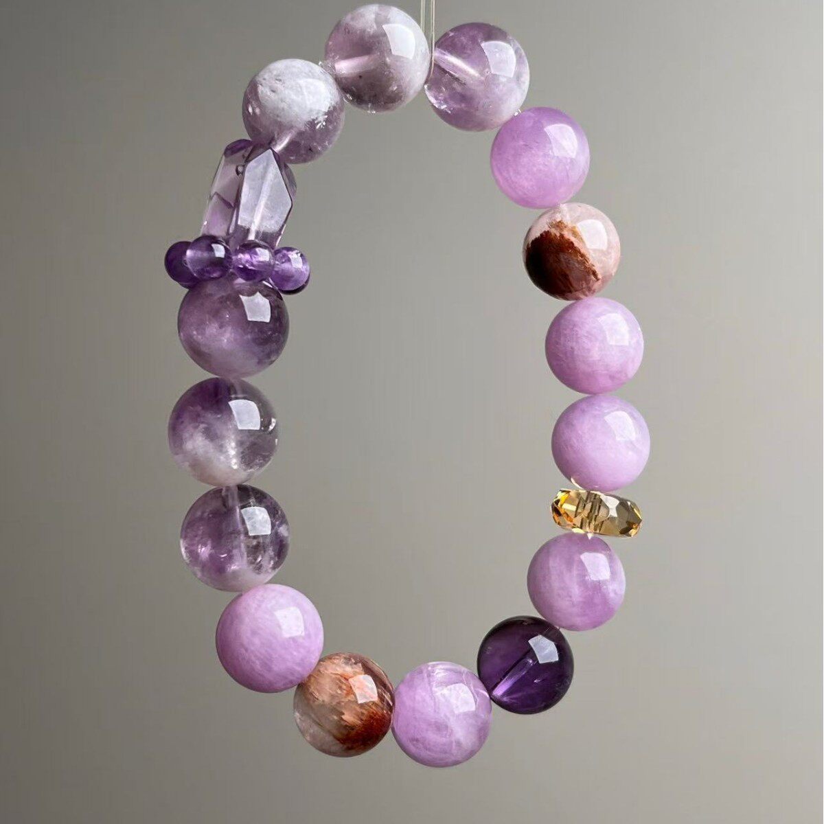Luxury Lepidolite Bracelet