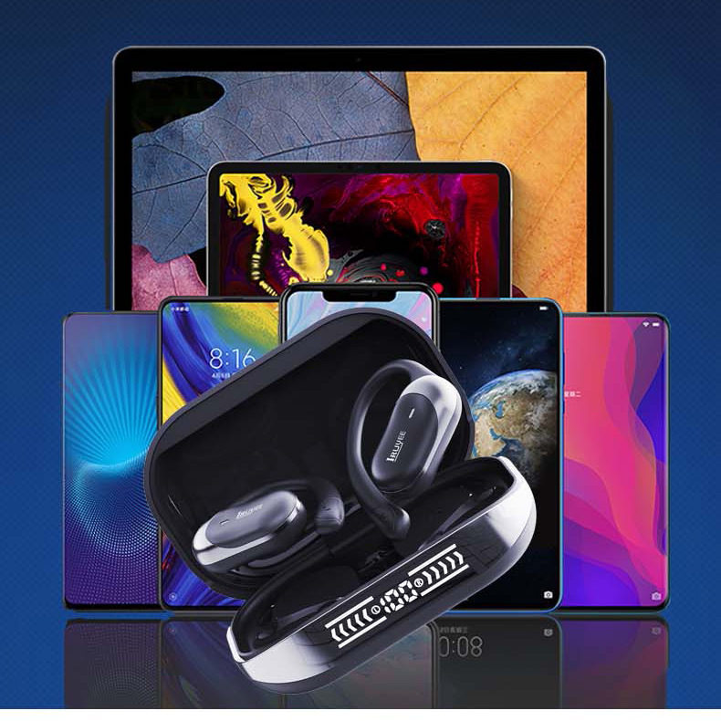 跨境智能AI翻译耳机开放半入耳挂耳式式OWS运动无线蓝牙耳机