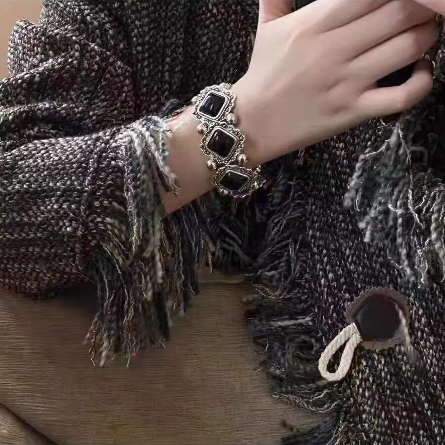 寂灭~新中式民族风异域重工宫廷手链女夸张小众个性甜酷闺蜜手饰