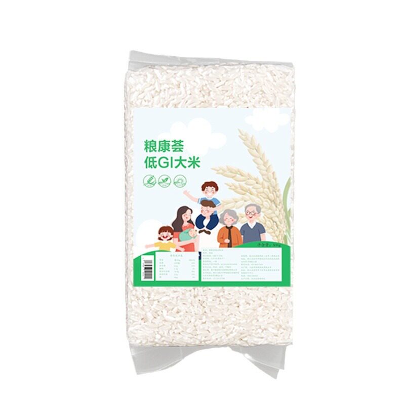 大米500g一袋真空包装米1斤健身孕妇食品礼盒批发谷物低GI低卡