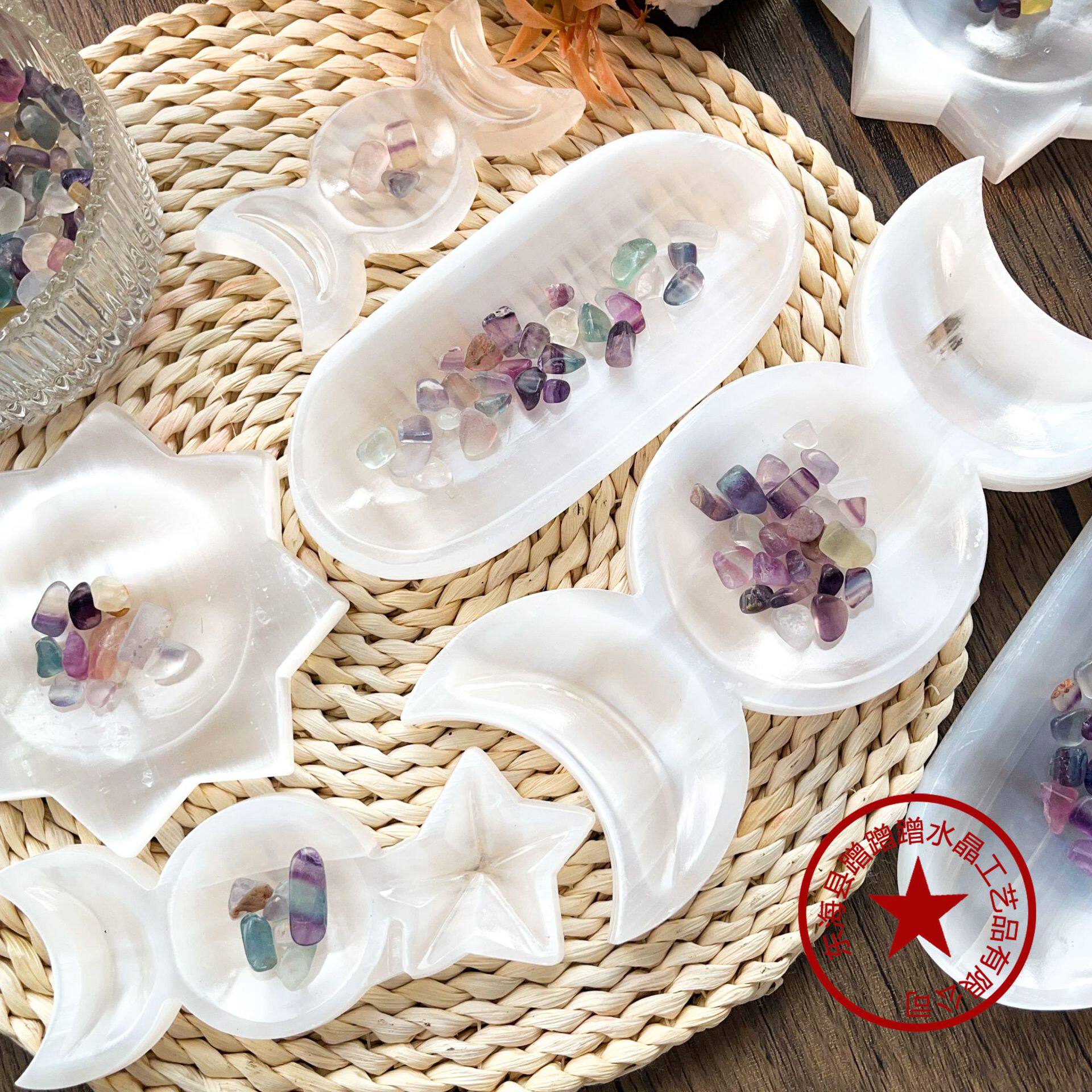 Crystal Pebble Spirits — Mini Natural Crystal Specimen Set