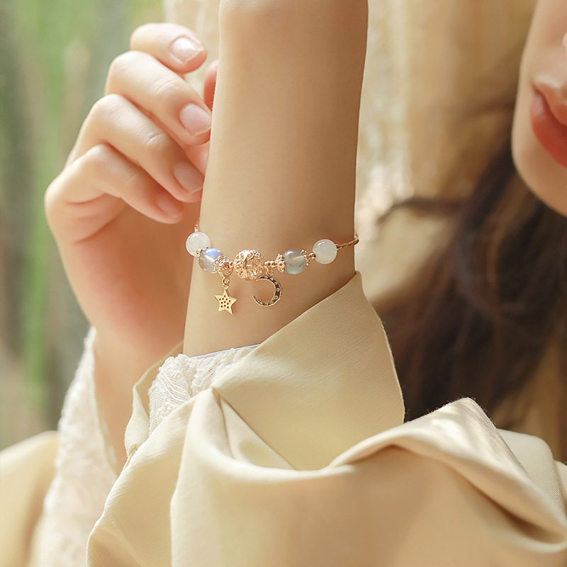 Golden Rutilated Quartz Bracelet