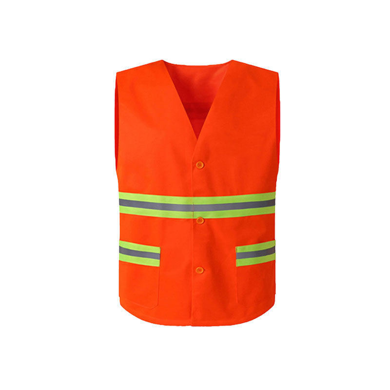 环卫马甲道路绿化养护工作服园林物业保洁铁路工人反光背心可印字