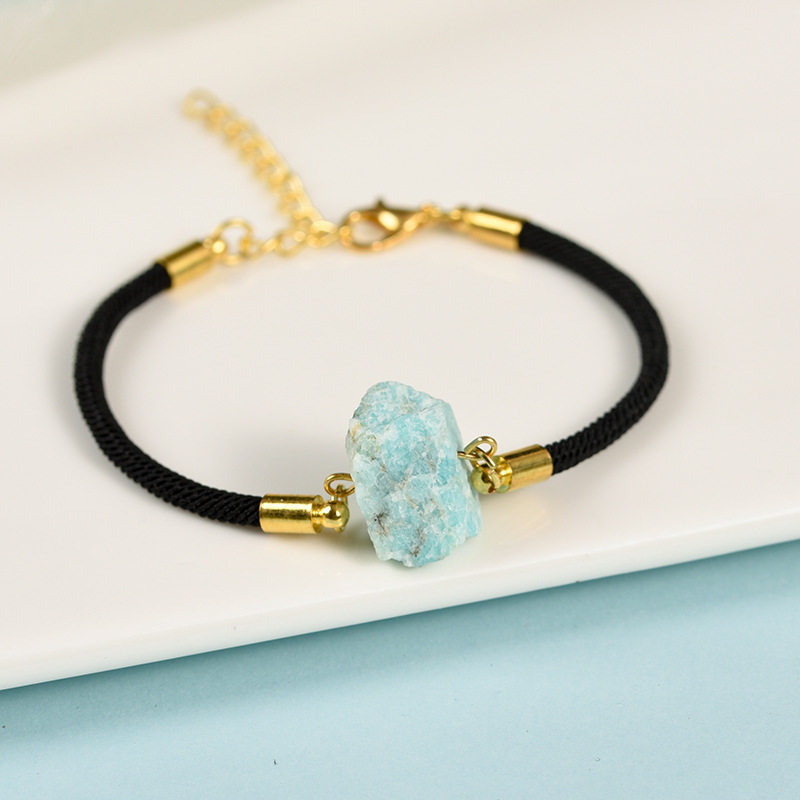 Nature's Art — Raw Rose Quartz Bracelet