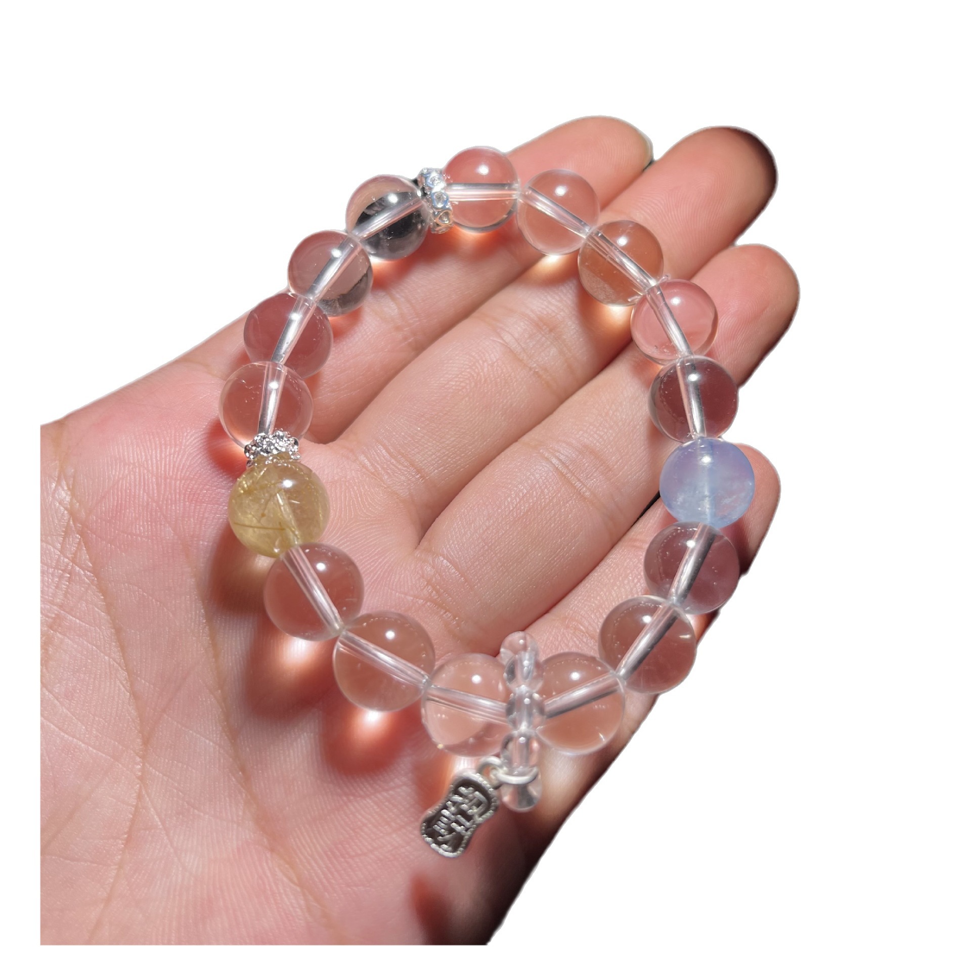 Natural White Crystal Bracelet | Purify the Mind, Enhance Emotional Energy, Attract Wealth and Good Fortune