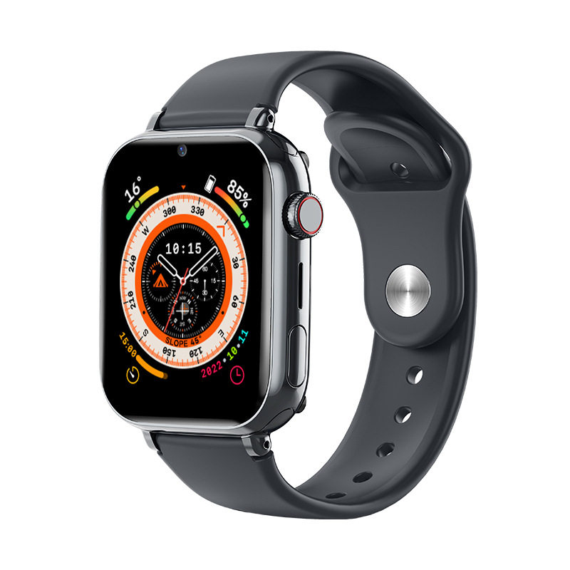 4G儿童智能电话手表可视频定位测心率体温多功能手表厂家直售