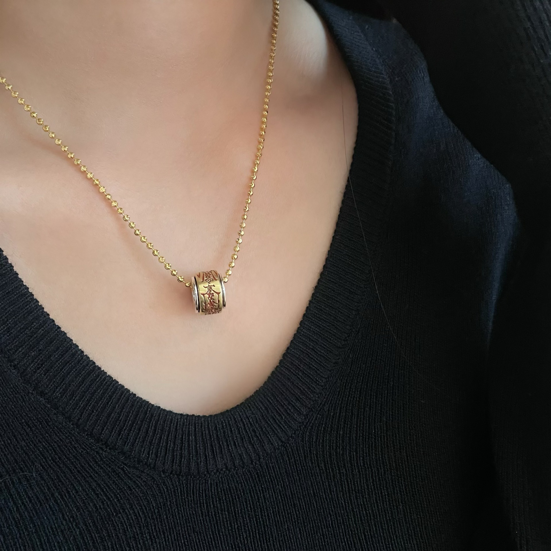 Daoist Five Paths Wealth God Pendant for Luck, Fortune, and Protection, Natural Jade Pendant