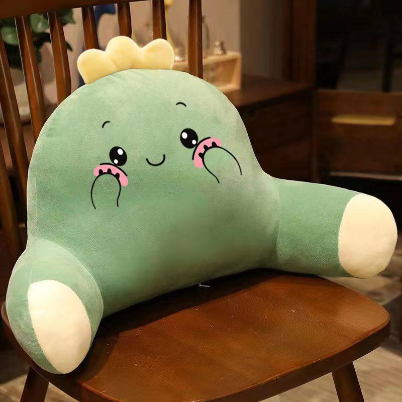 护腰靠垫汽车抱枕办公室家居卡通腰枕椅子床上车载靠背枕床头座椅