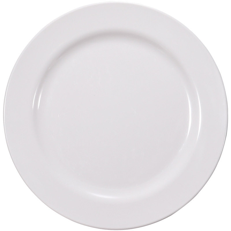 密胺盘子塑料餐具商用仿瓷碟子火锅餐饮早餐餐具套装可印广告logo