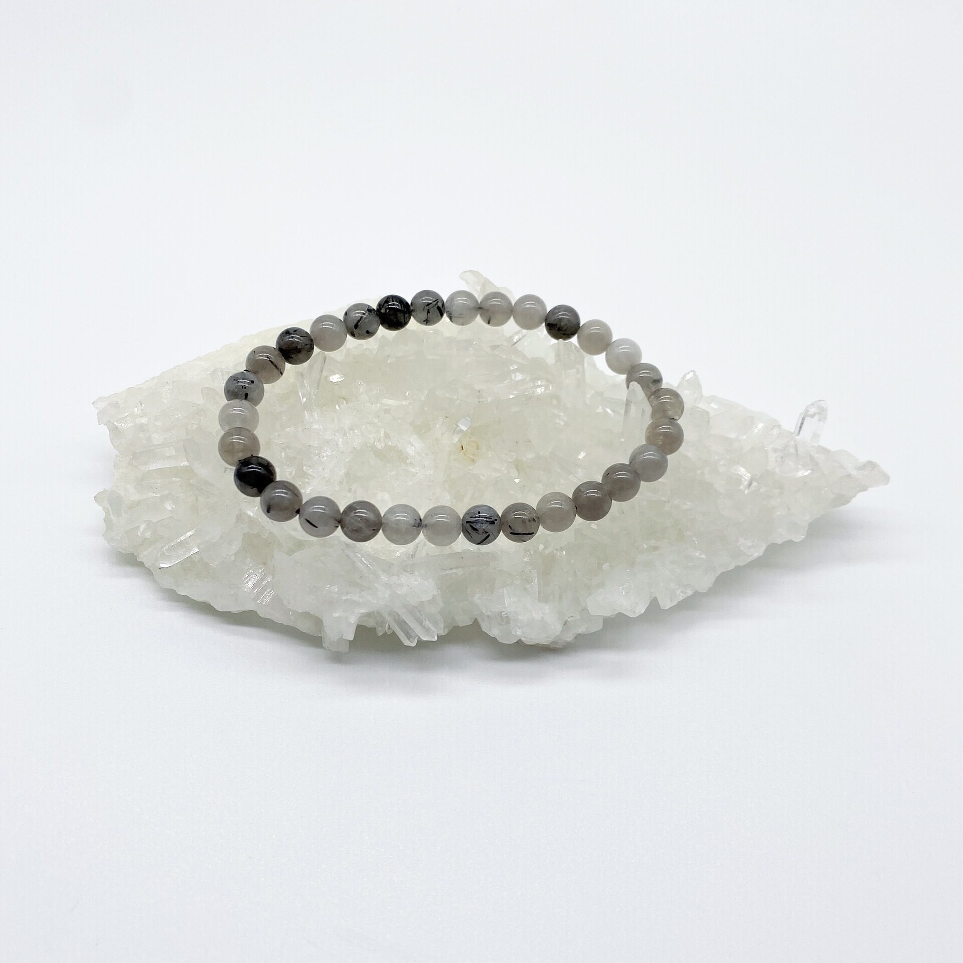 Earth's Treasure — Natural Black Tourmaline Bracelet