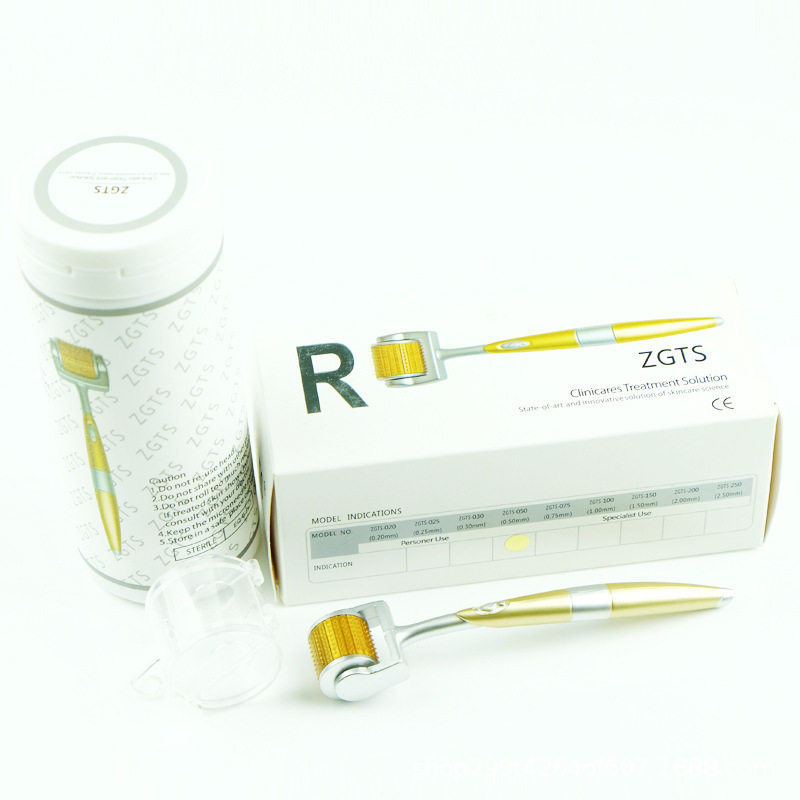 厂家直供钛合金针ZGTS192微针滚轮 面部护理祛痘印痘坑祛斑滚针