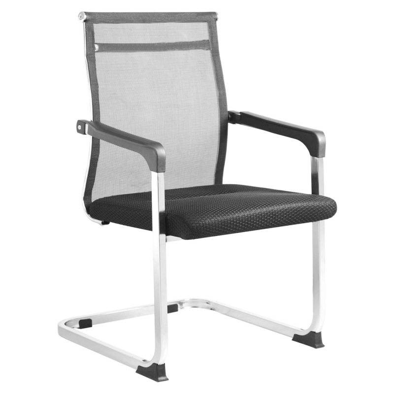 办公椅会议培训椅透气网布职员椅简约网椅弓形椅子竞技电脑椅子