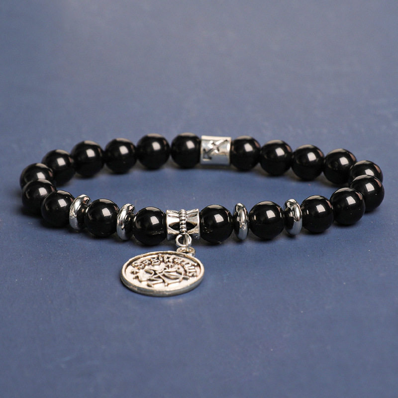 Earth's Treasure — Natural Black Obsidian Bracelet
