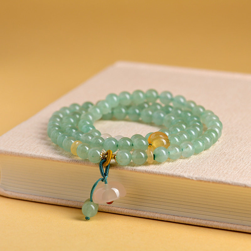 Gems of Light — Premium Green Aventurine Bracelet