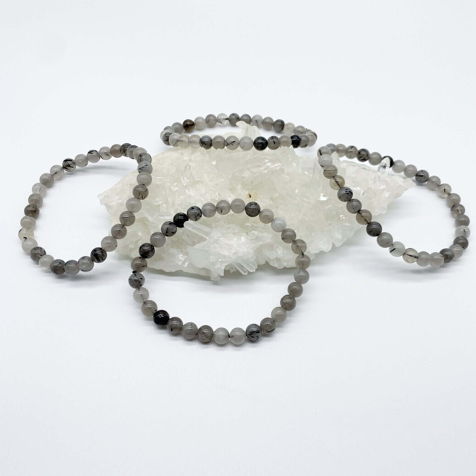 Earth's Treasure — Natural Black Tourmaline Bracelet