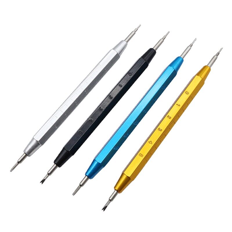 修表工具 手表带拆表带针调表针双头刻度生耳批拆卸更换表带工具