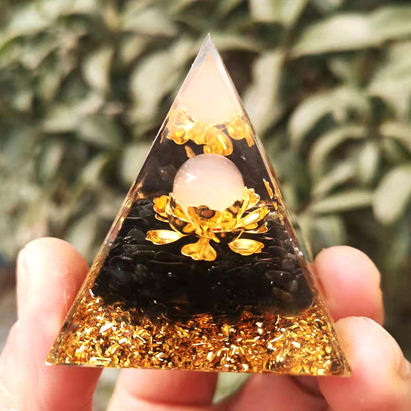 Earth's Treasure — Natural Crystal Pyramid