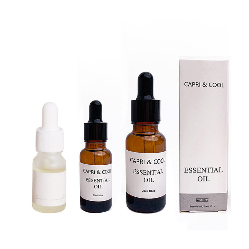 无火香薰精油20ML水溶性植物香氛家用香薰机扩香石滴管瓶薰衣草