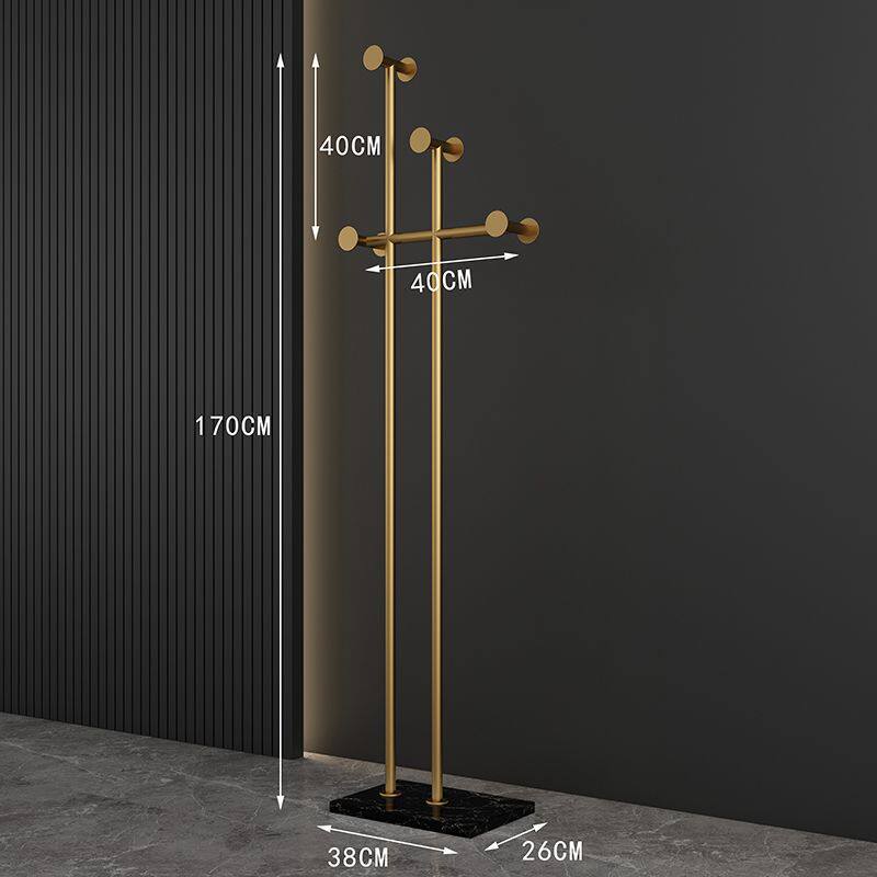 Итальянская легковесная многоспальная вешалка для верхней вешалки в спальне, гостиная с верхней вешалкой для одежды в главной спальне