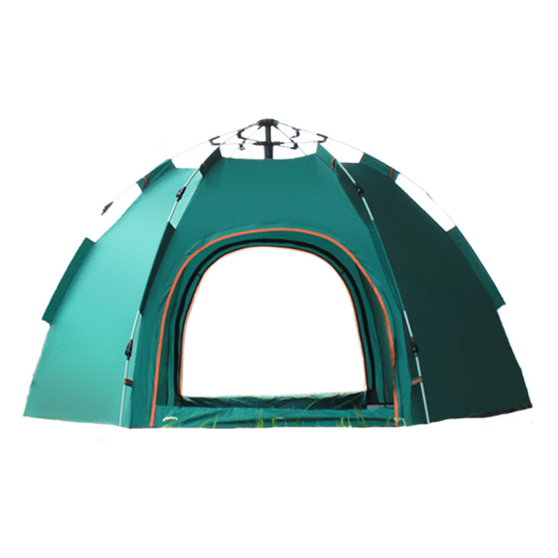 帐篷 户外免搭建速开野营露营帐篷3-5人防雨防晒旅游休闲营地帐篷
