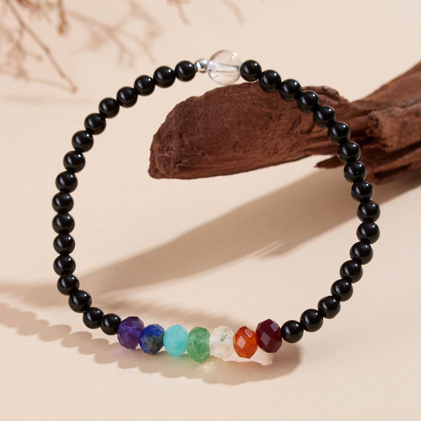 Earth's Treasure — Natural Black Tourmaline Bracelet