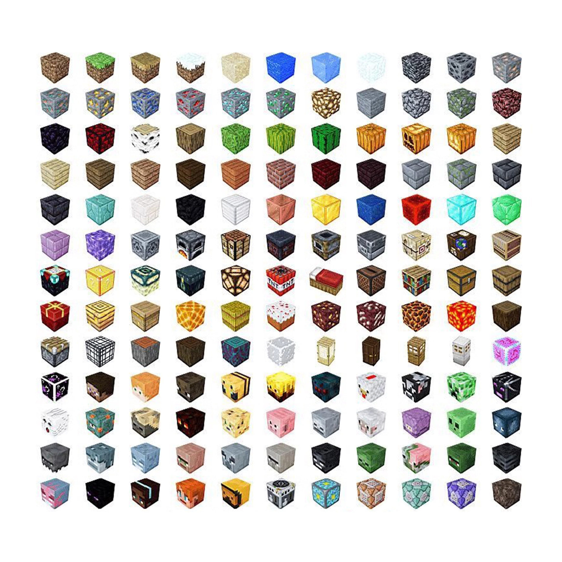 MC我的磁力世界方块积木DIY周边磁铁益智儿童玩具模型 矿拼装礼物