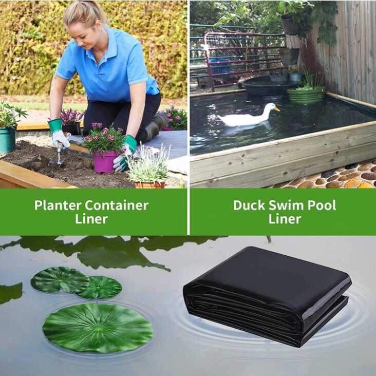 跨境热卖池塘衬垫折叠防渗膜鱼塘水产养殖防漏水全新料加厚池塘膜