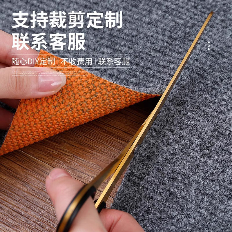 电脑椅地垫地毯电脑桌转椅电竞椅椅子办公椅垫子防滑地毯防污跨境