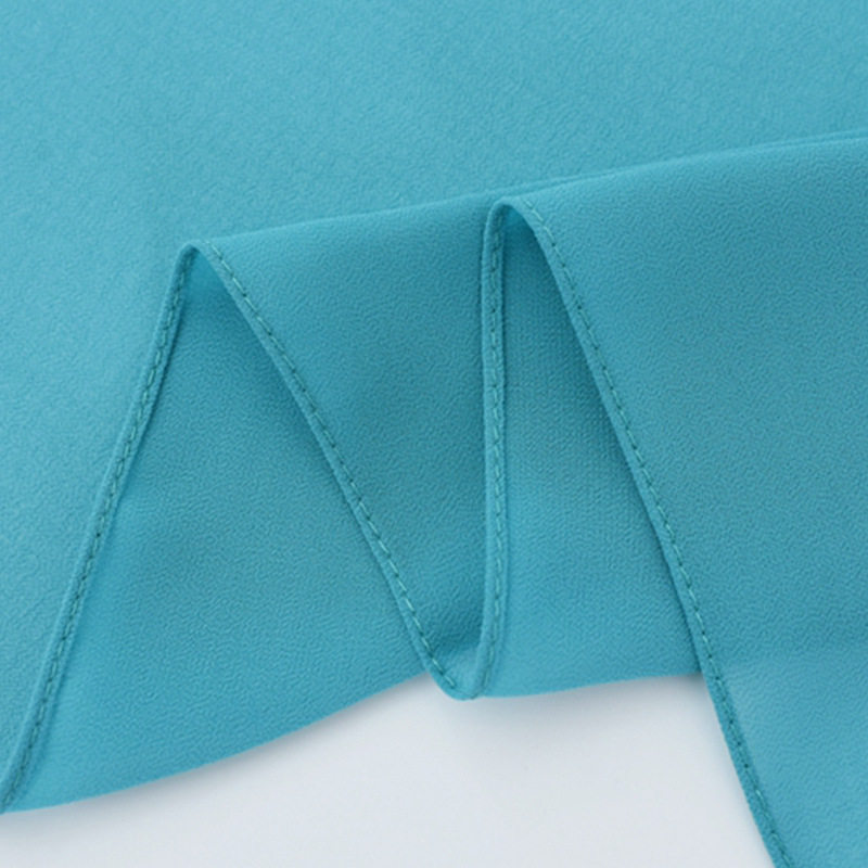 【严选】夏季民族风薄纱头巾女 雪纺珠泡泡巾132色纯色包头现货