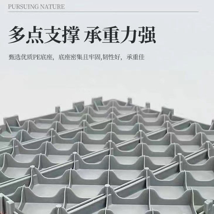 户外塑料地板自拼阳台露台木地板庭院花园改造自铺木塑塑料地板厂