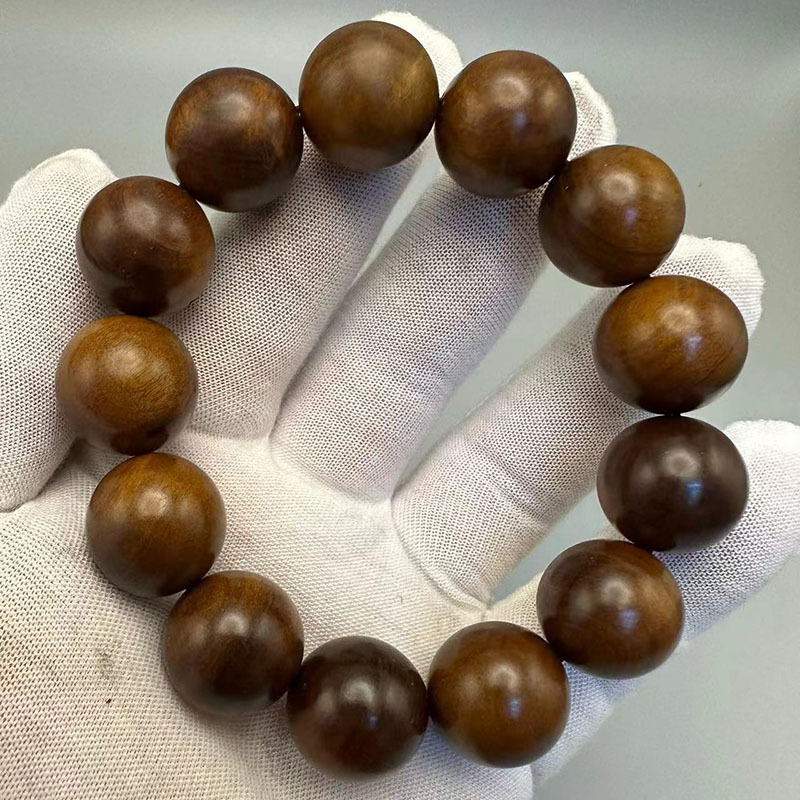Natural Lightning-Struck Wood Rosary Bracelet, Evil Warding and Protection, Energy Purification