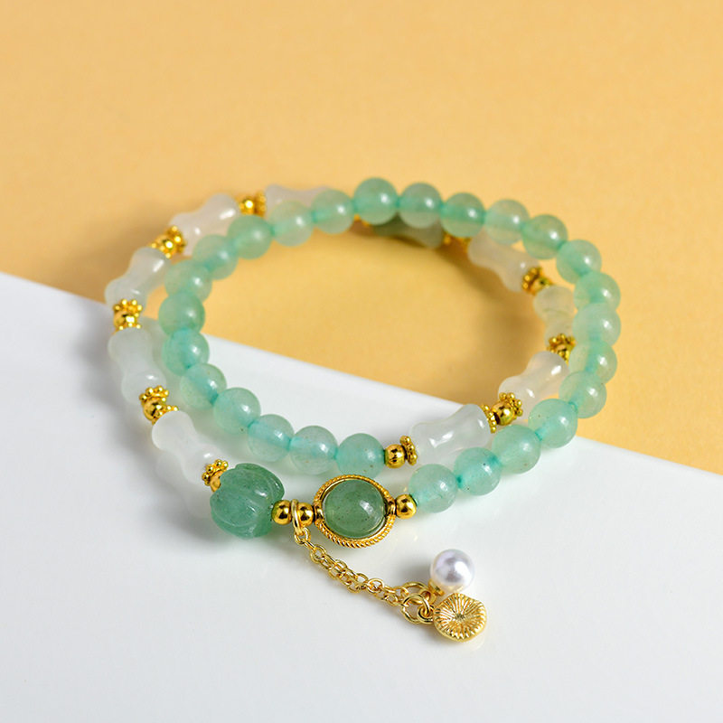 Earth's Treasure — Natural Green Aventurine Bracelet
