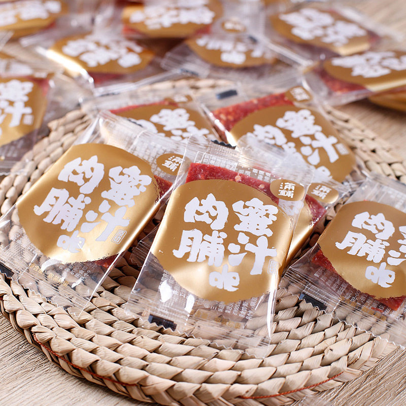 靖江猪肉脯干独立小包装特产40小包散装大礼包手撕蜜汁味休闲零食