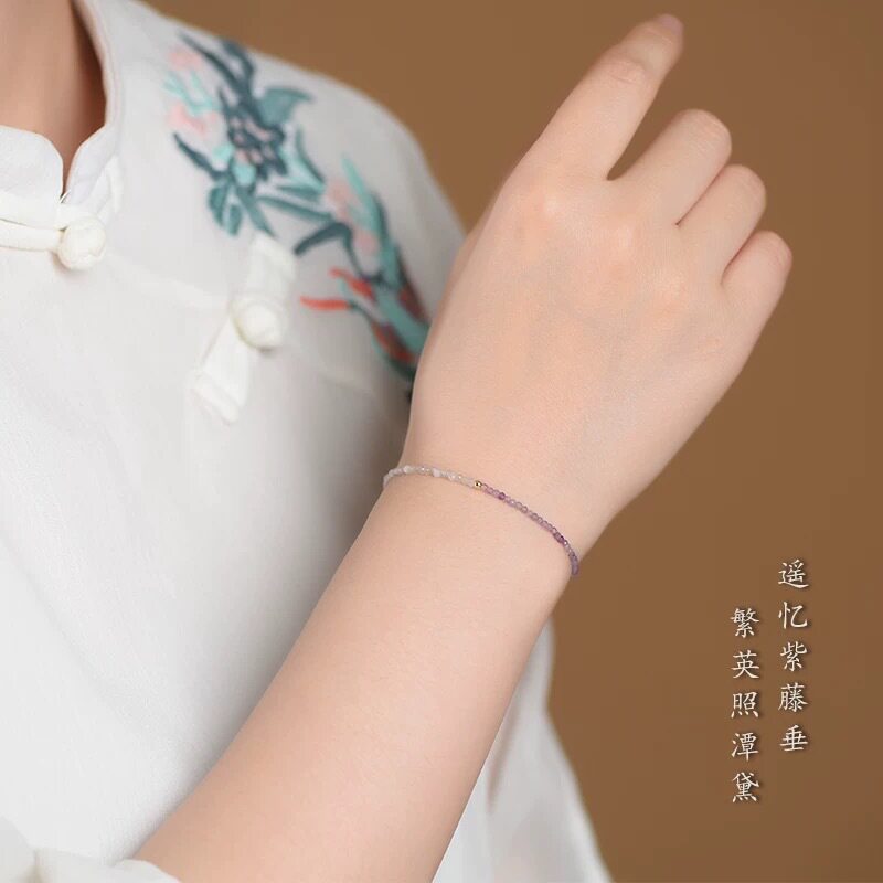 Crown of Calm — Premium Amethyst Bracelet