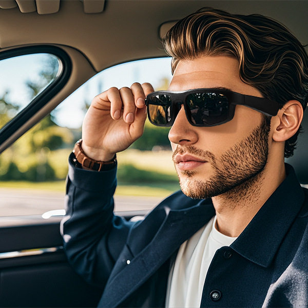 工厂店直销新款M8Pro智能蓝牙眼镜骨传导太阳镜骑行运动音乐通话