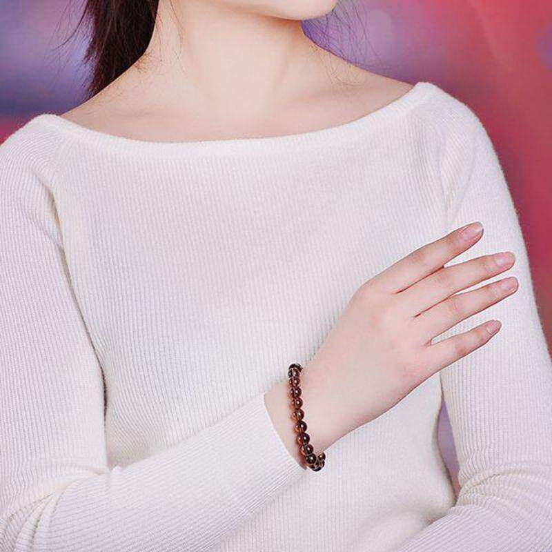 Single-Strand Smoky Quartz Bracelet