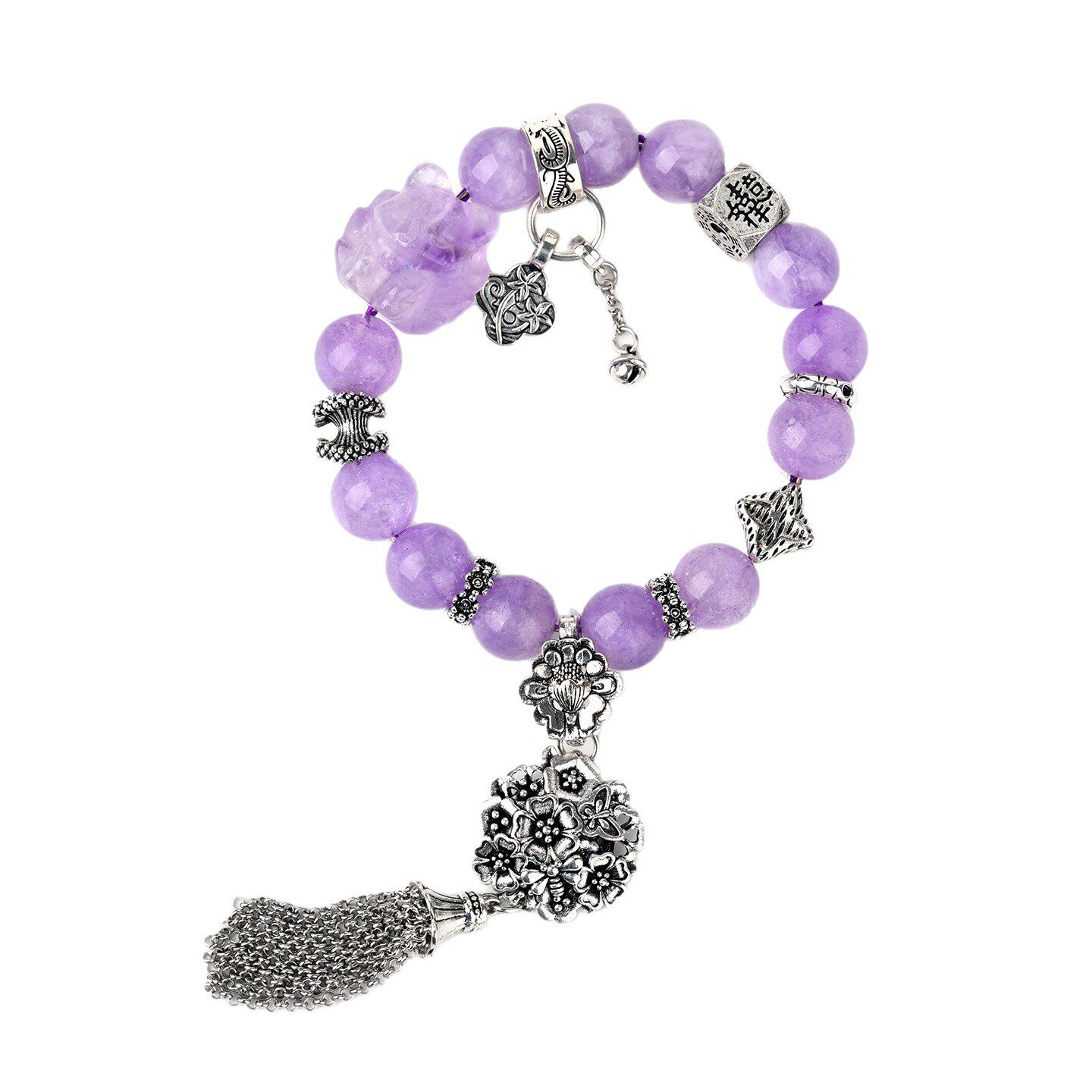 Vintage Lavender Amethyst Bracelet