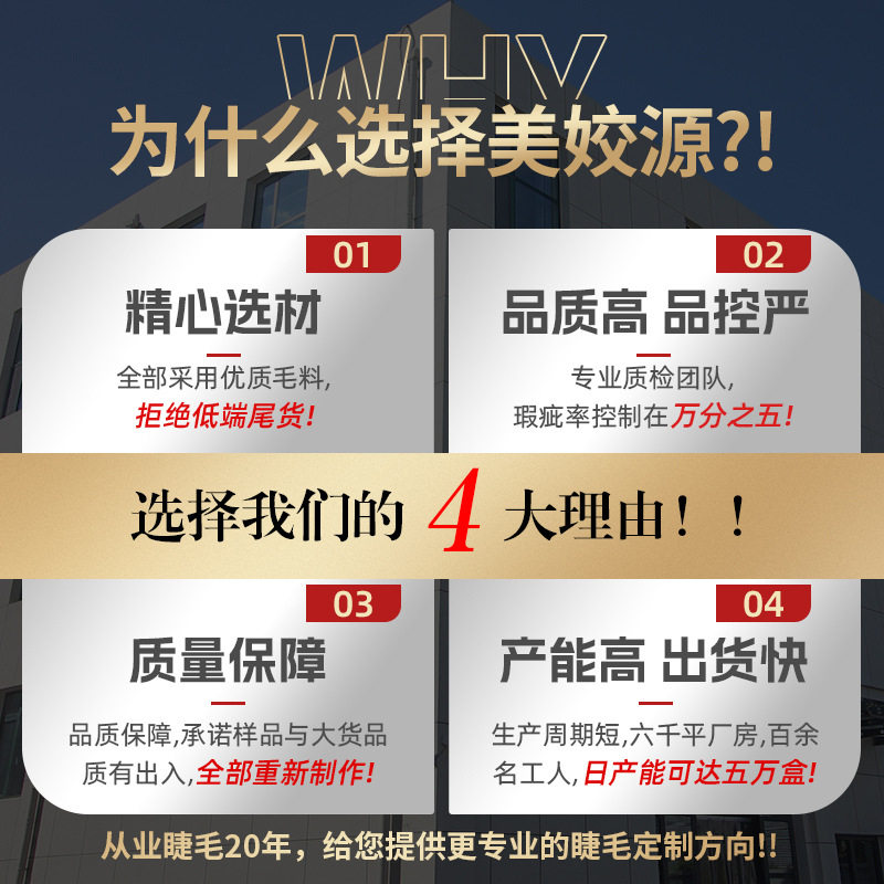 睫客分段式假睫毛上睫毛仿真毛流自然假睫毛漫画效果加工定制