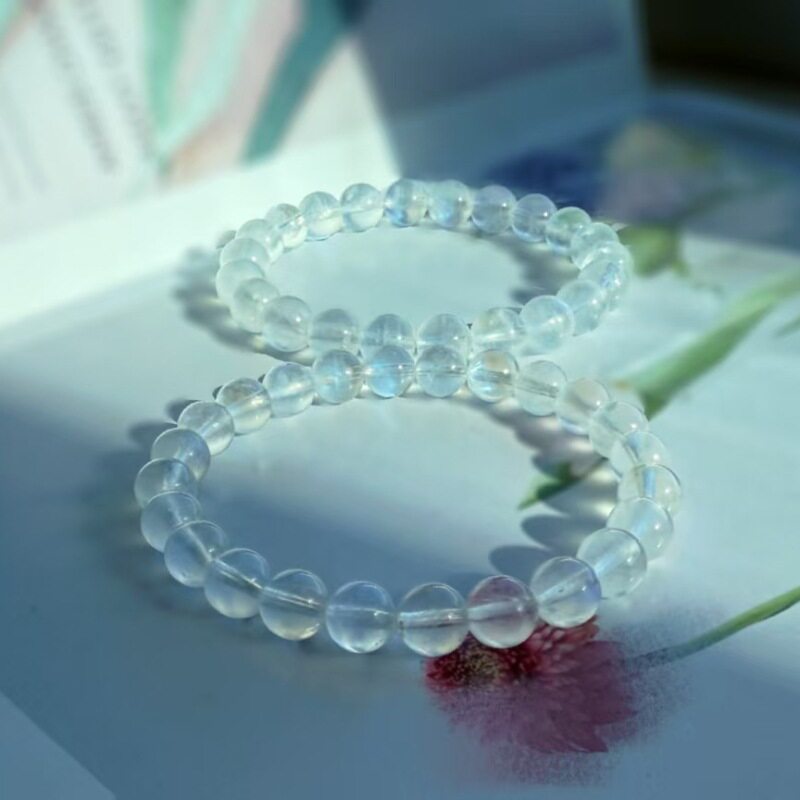 White Moonstone Bracelet