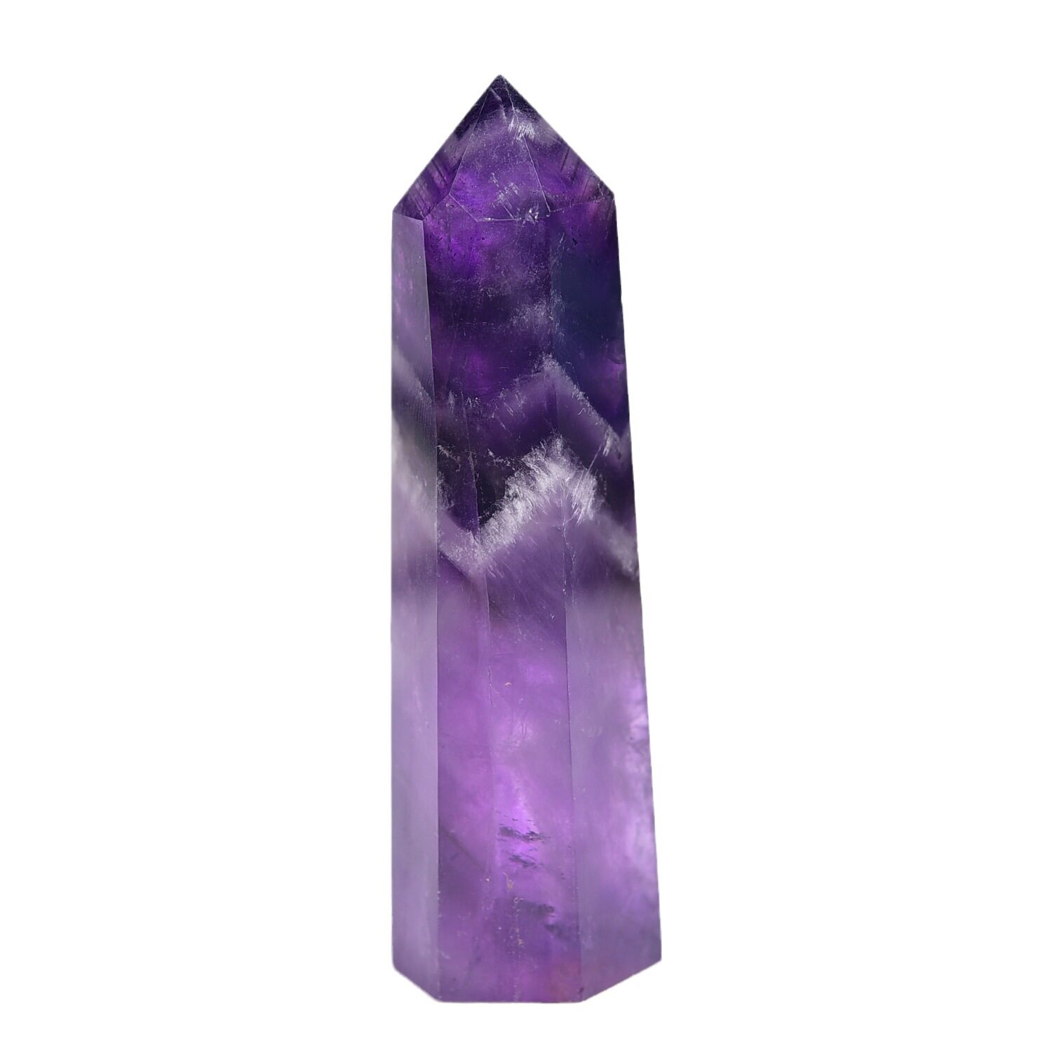 Violet Dream — Natural Amethyst Crystal Tower
