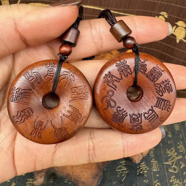 Thunderstruck Jujube Wood Safety Buckle, Natural Energy Infused, Wards Off Evil and Protects the Body.