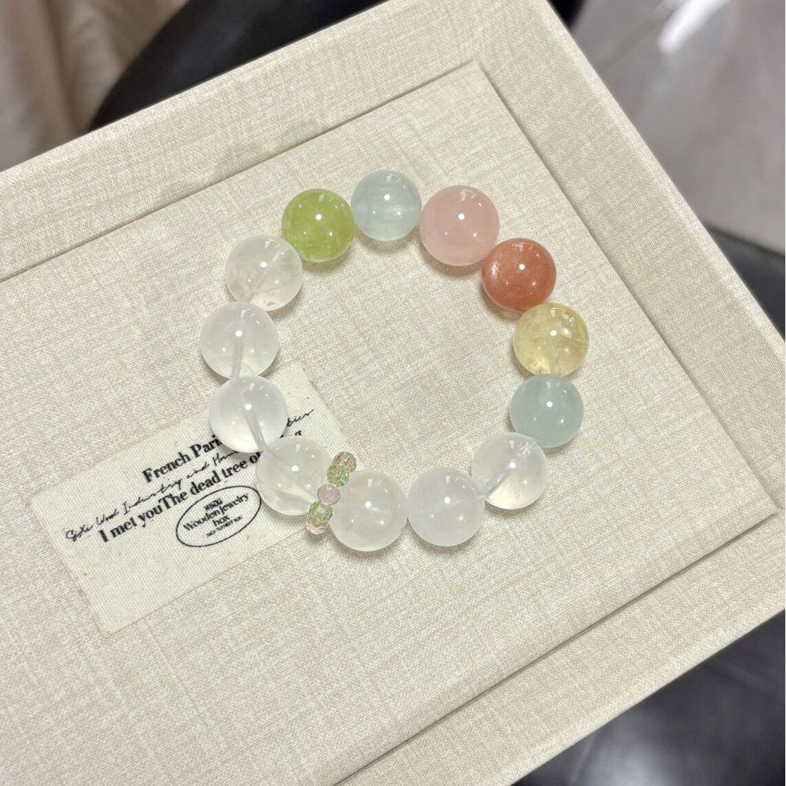 Winter Blossom — Crystal Plum Flower Carving