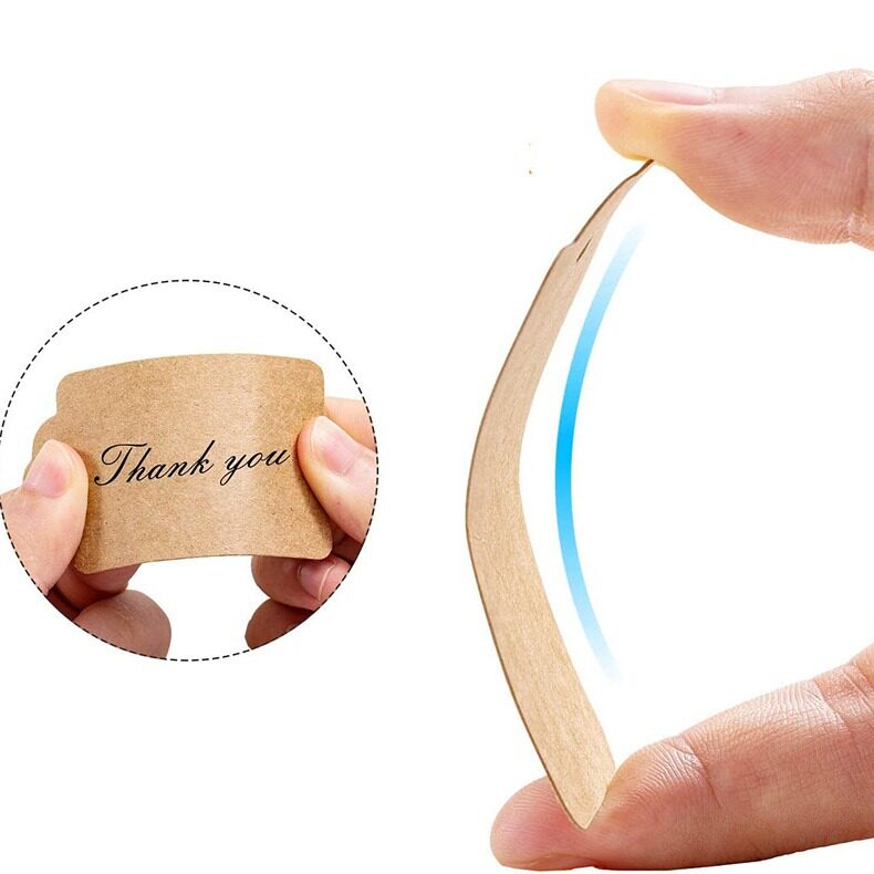 跨境350g牛皮纸吊牌麻绳万圣节圣诞节感恩节白卡书签手工零食标签