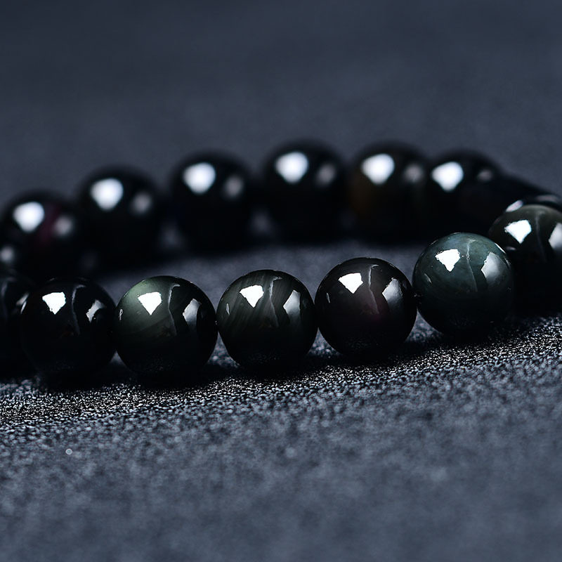 Earth's Treasure — Natural Black Obsidian Bracelet