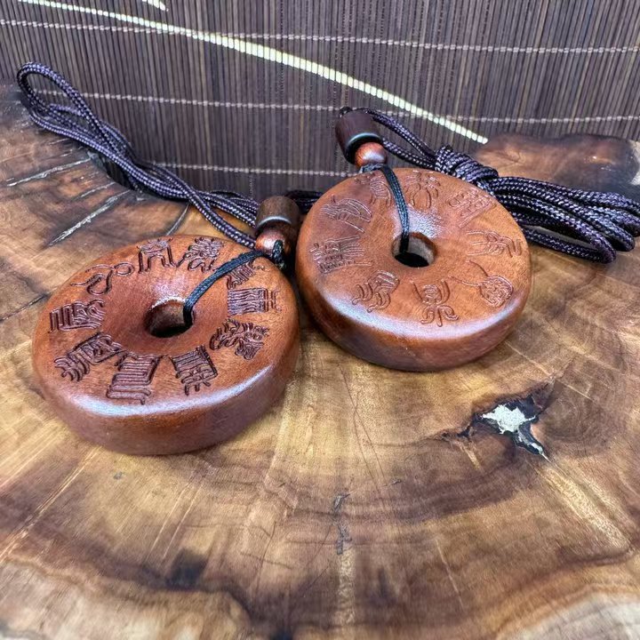 Thunderstruck Jujube Wood Safety Buckle, Natural Energy Infused, Wards Off Evil and Protects the Body.