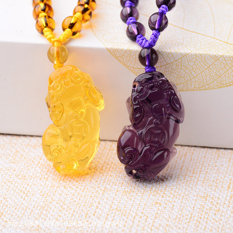 Celestial Violet — Amethyst Gemstone Necklace