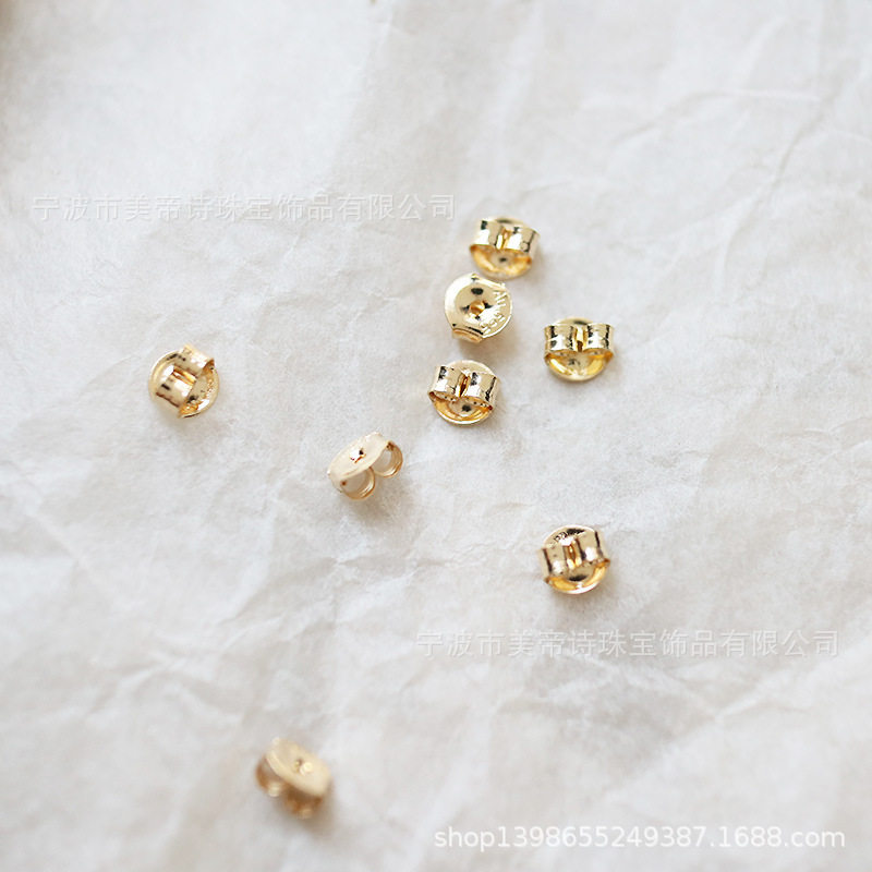 9K/14K gold ear plugs, ear walls, earplugs and earrings accessories
