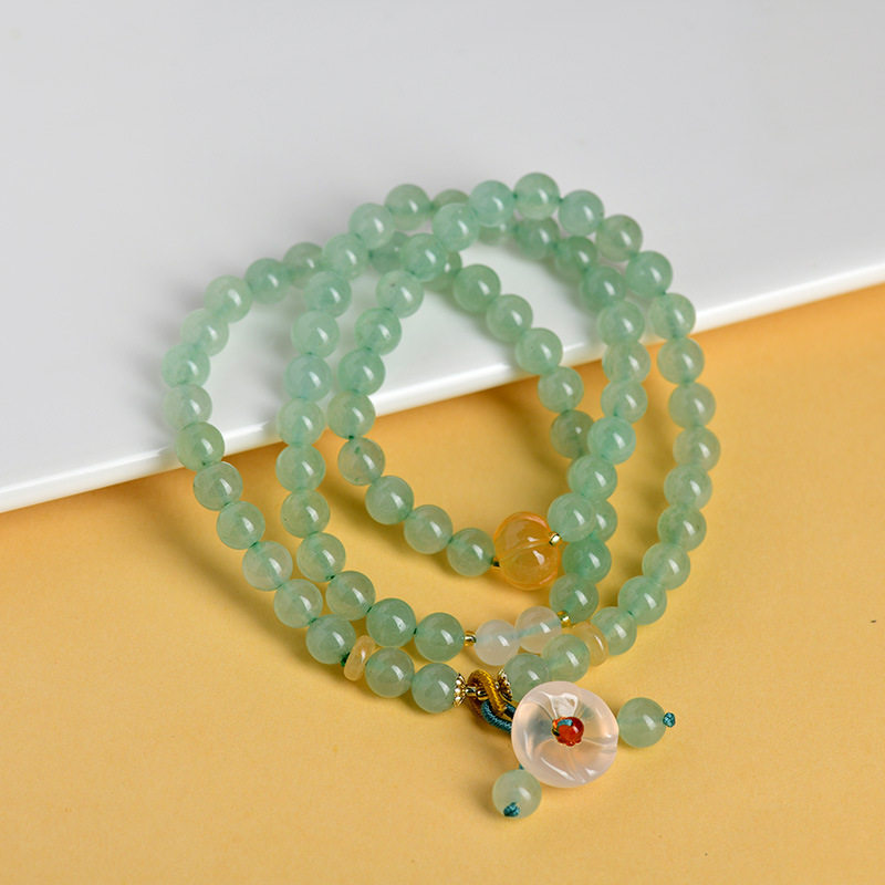 Gems of Light — Premium Green Aventurine Bracelet