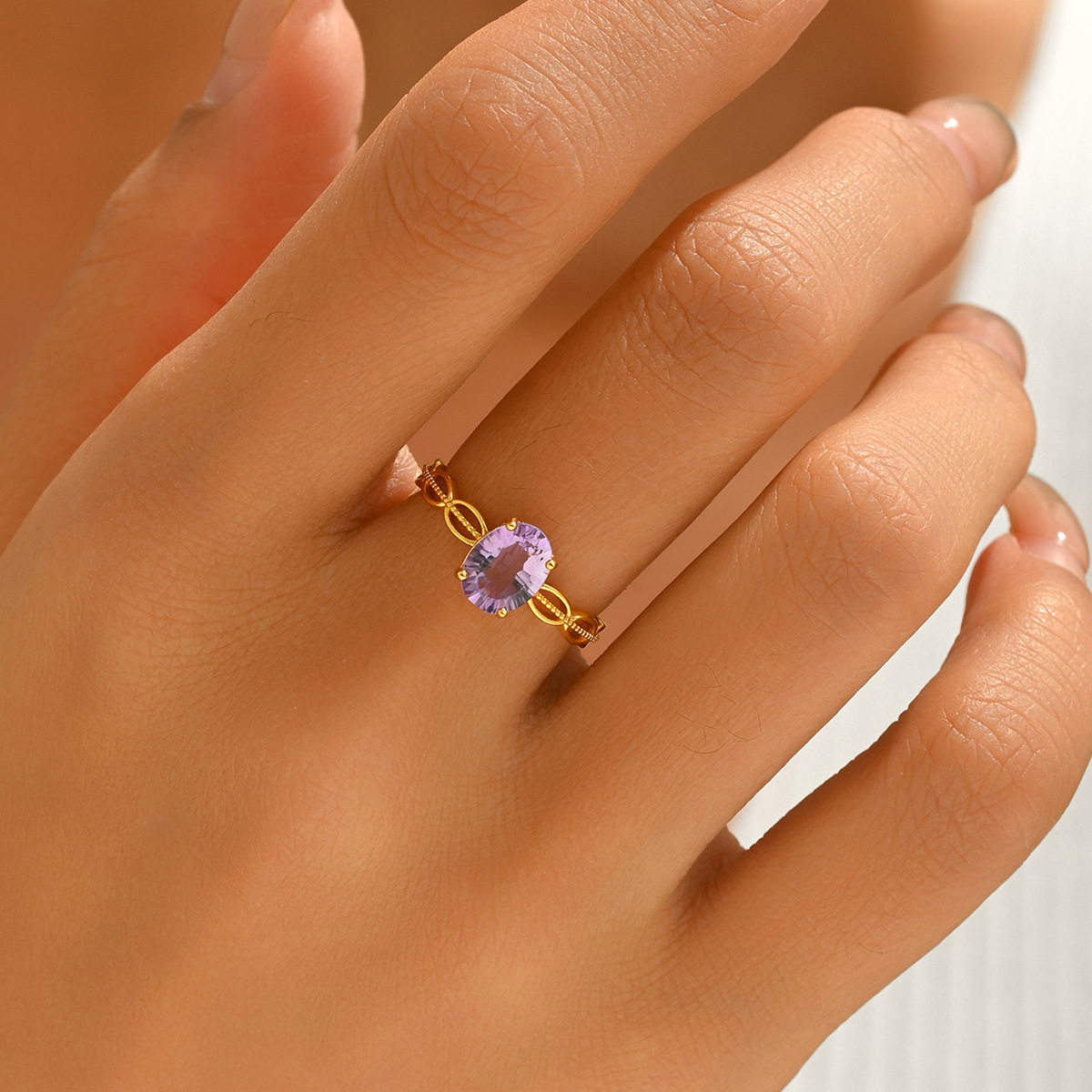 Luxury Amethyst Ring